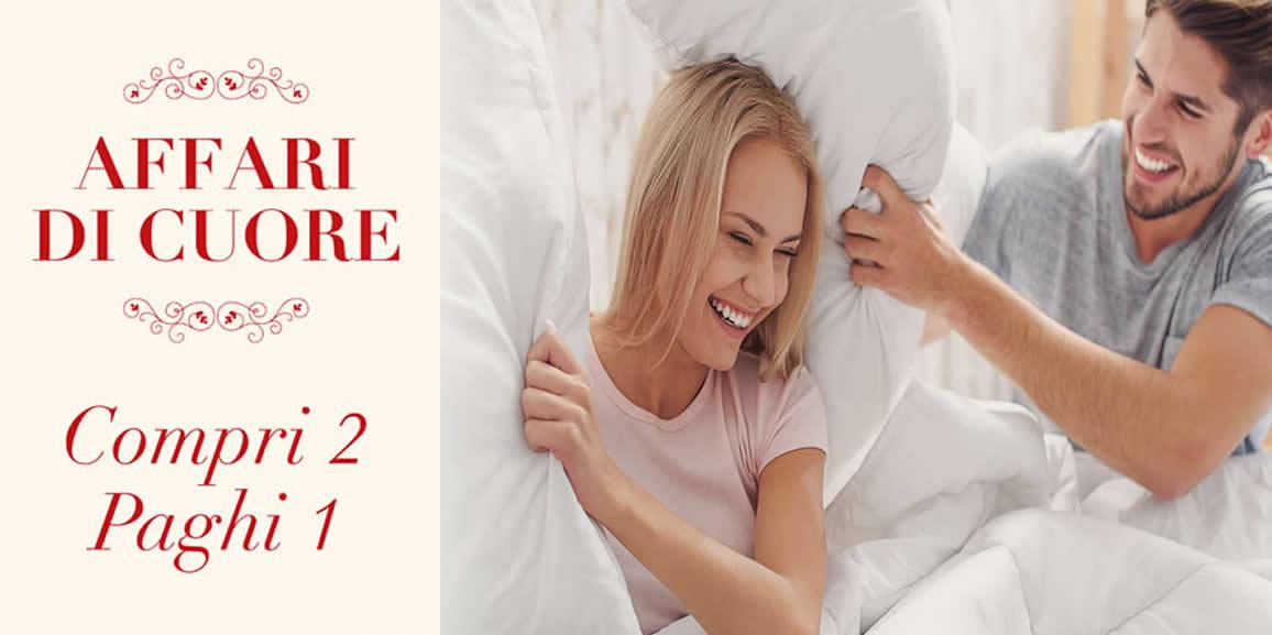 Affari di Cuore: 2 cuscini al prezzo di 1 per festeggiare San Valentino